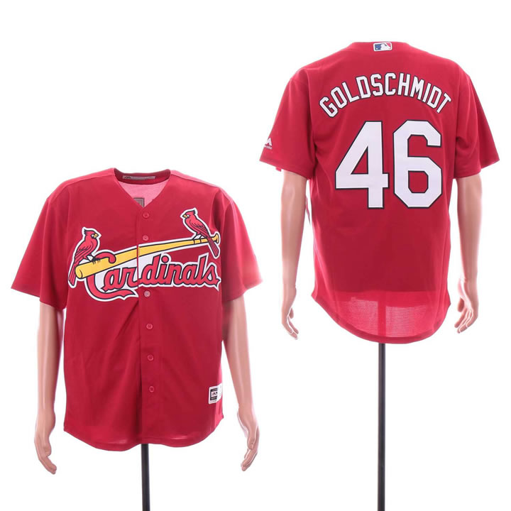 Cardinals 46 Paul Goldschmidt Red Cool Base Jersey Sguo,We sell and wholesale Cardinals 46 Paul Goldschmidt Red Cool Base Jersey Sguo on line form chian!